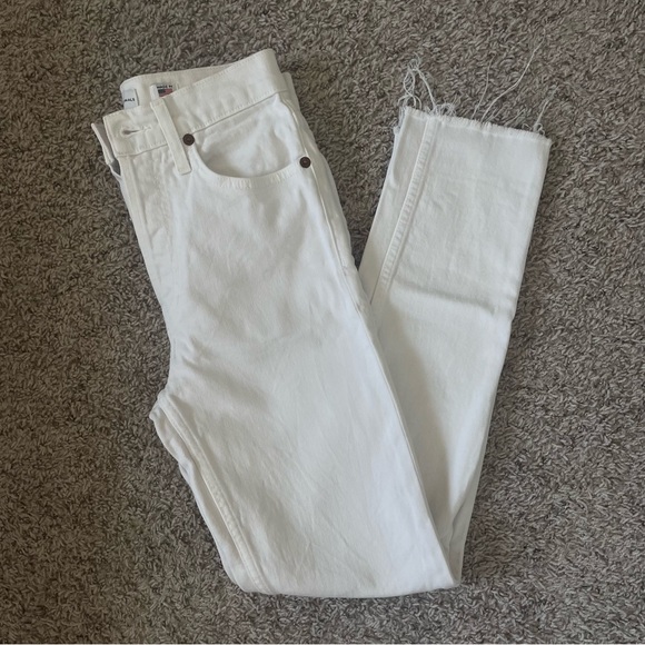 Re/done originals high rise ankle crop jeans - Picture 1 of 9